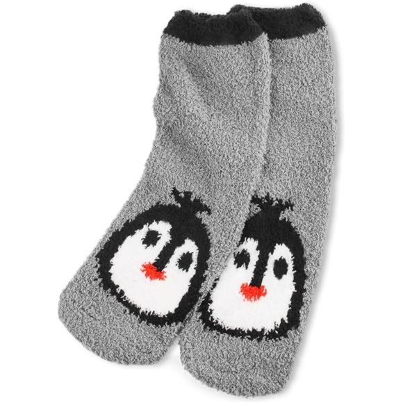 Fluffy Fuzzy Socks - 4 to 5 Pairs Bulk Pack - Cozy Warm Fleece Socks For Women - Picture 2 of 5